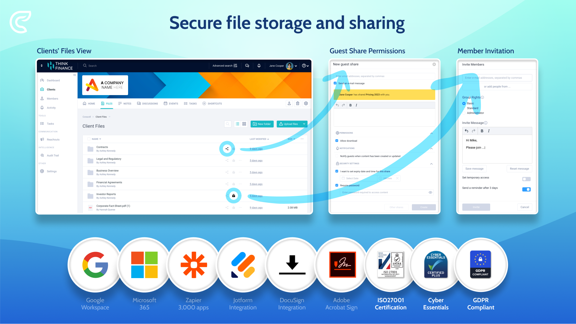secure file storage and sharing