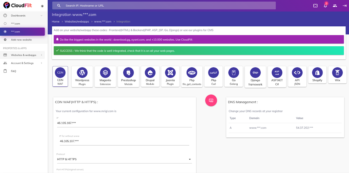 Manage integrations and more