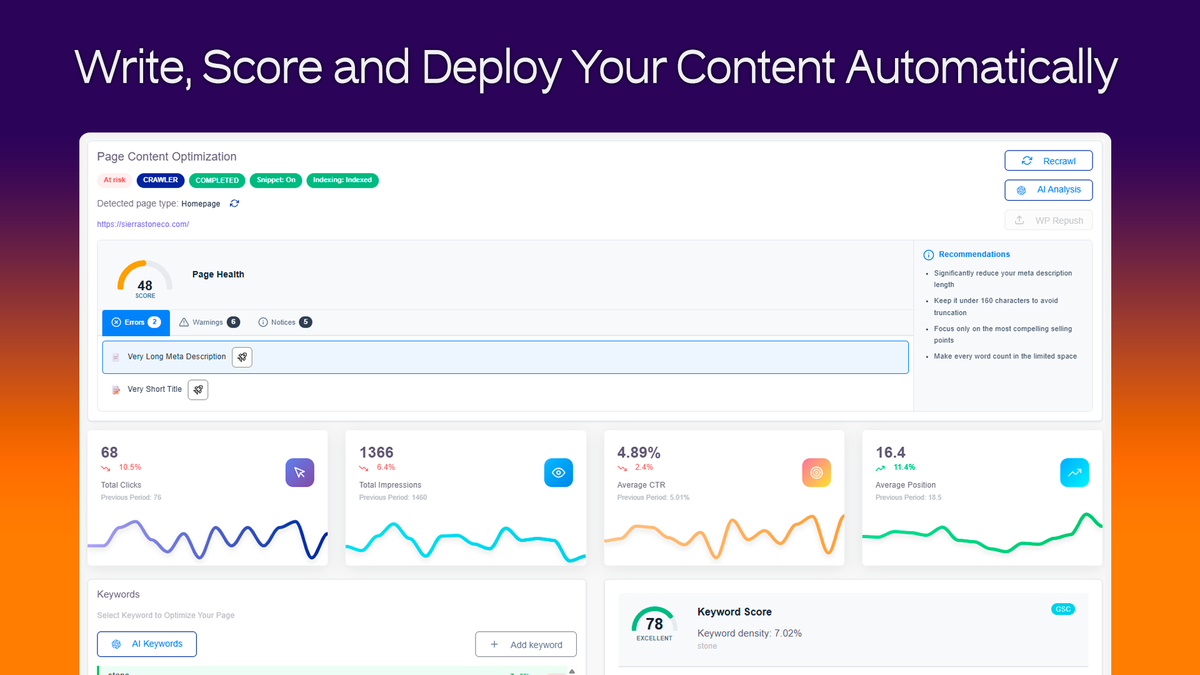 More Than Another SEO Audit Tool.
