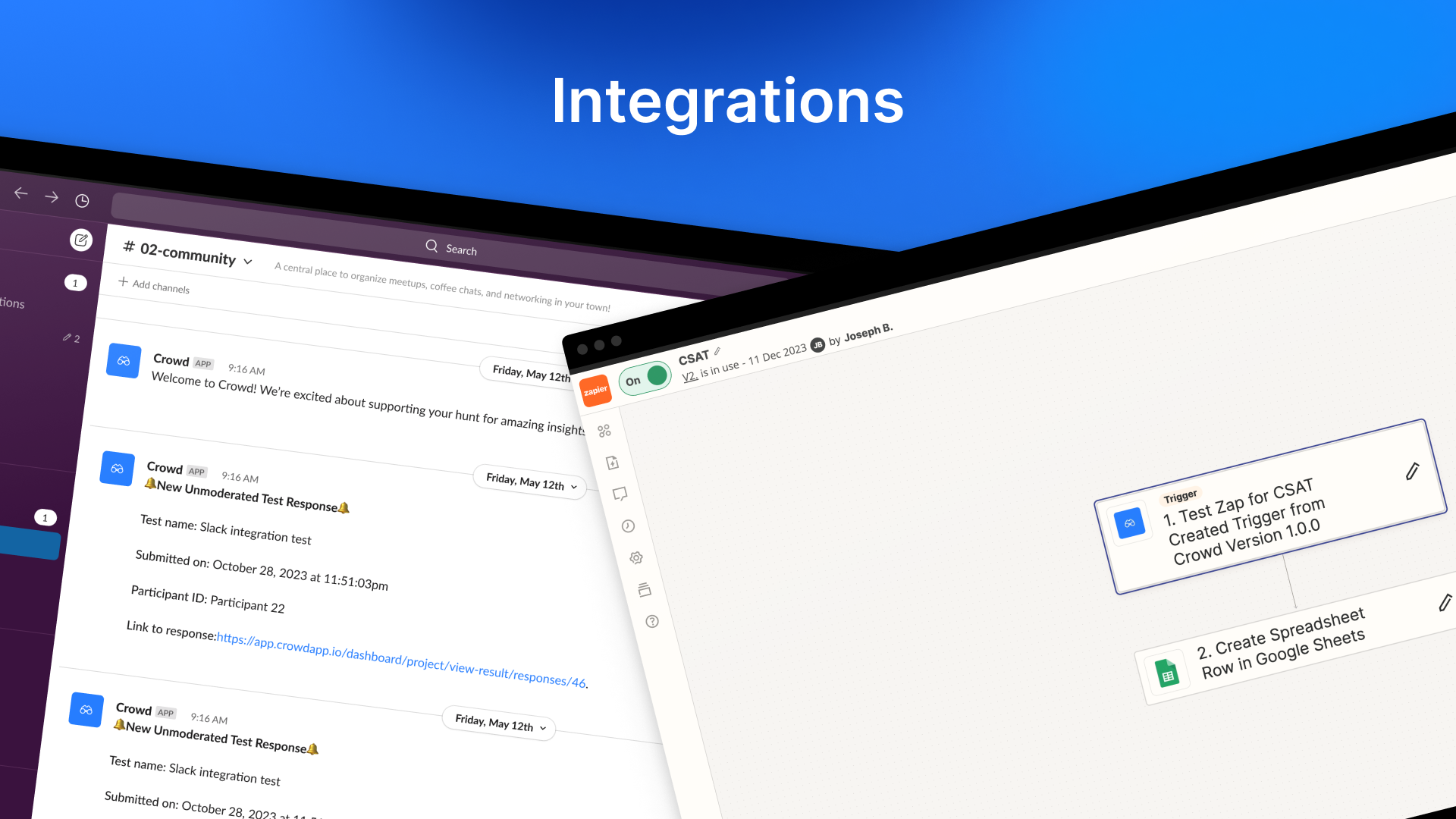 Integrations