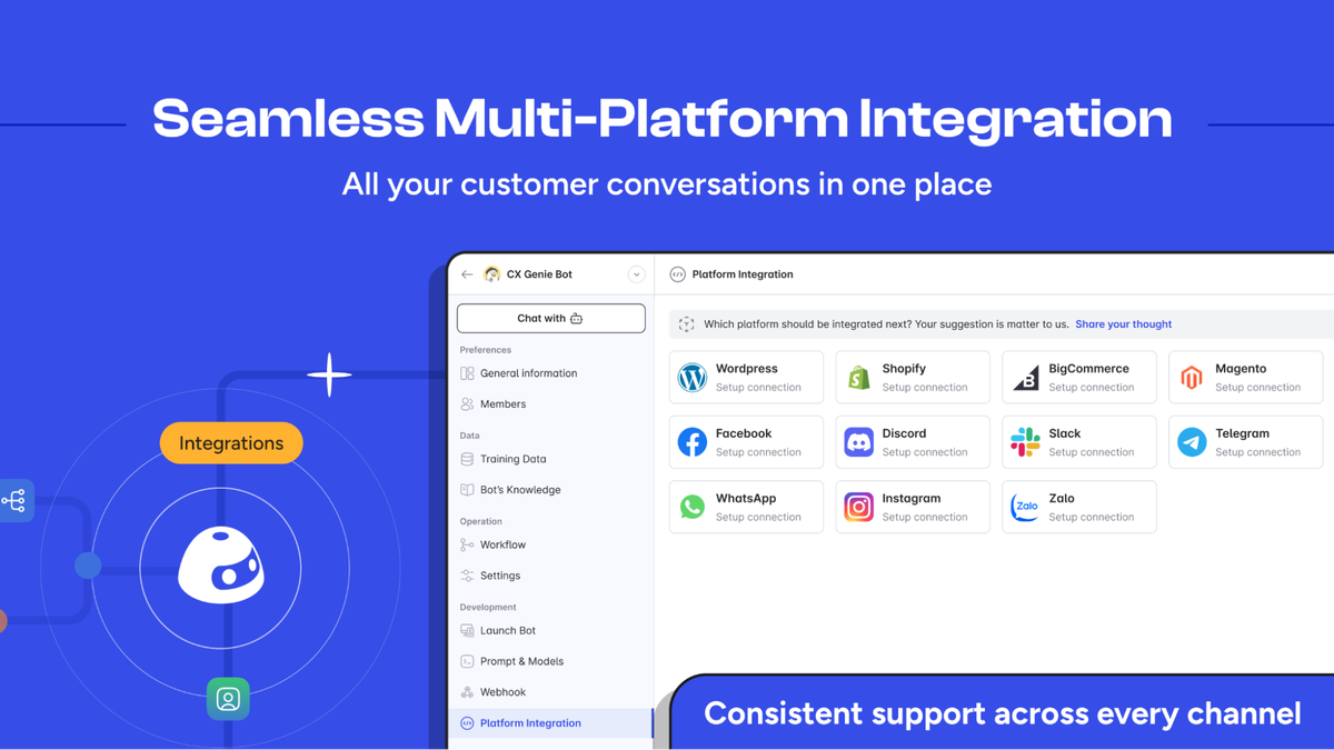 Integrate your favorite tools