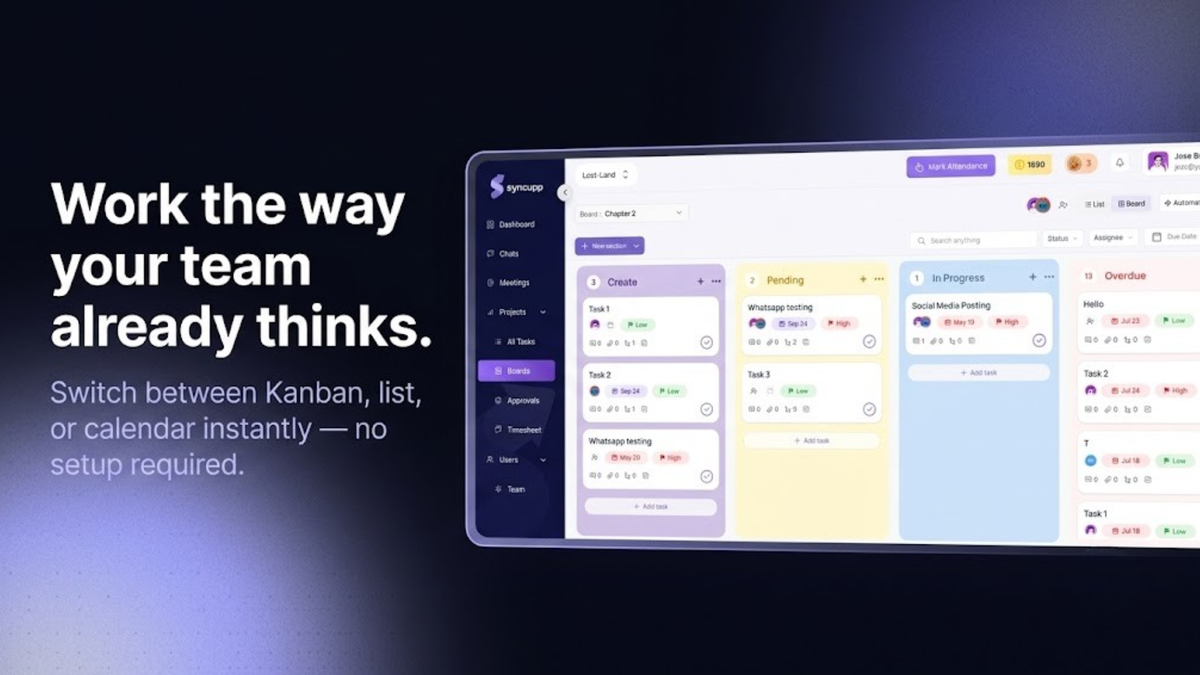 Plan work your way