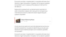 Example of a single related post thumbnail