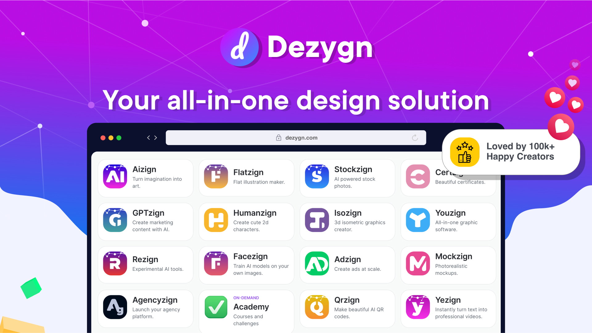 Integrated design apps