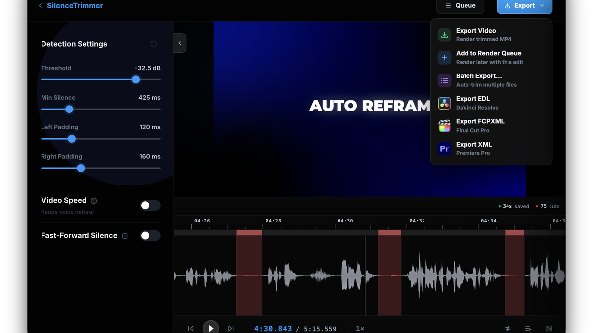 Hand the edit to your own editor, not a flattened file