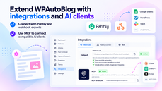 WPAutoBlog integrations with Pabbly, webhooks, MCP, and compatible AI clients thumbnail