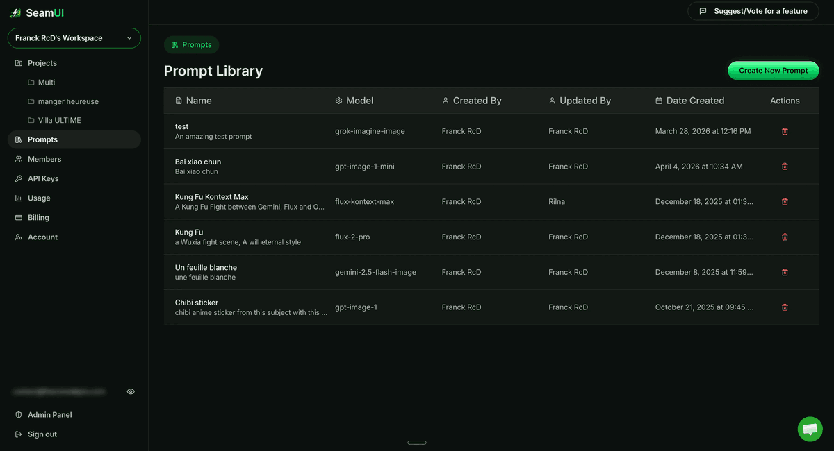 A library, not a chat thread