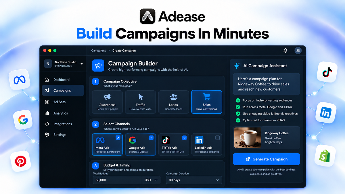 Build Campaigns In Minutes