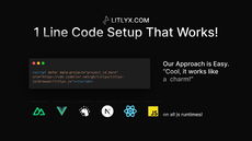 Deploy Litlyx with one line of code for instant analytics. thumbnail