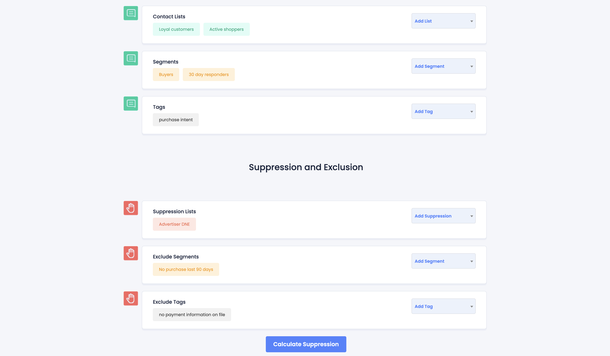 Audience segmentation