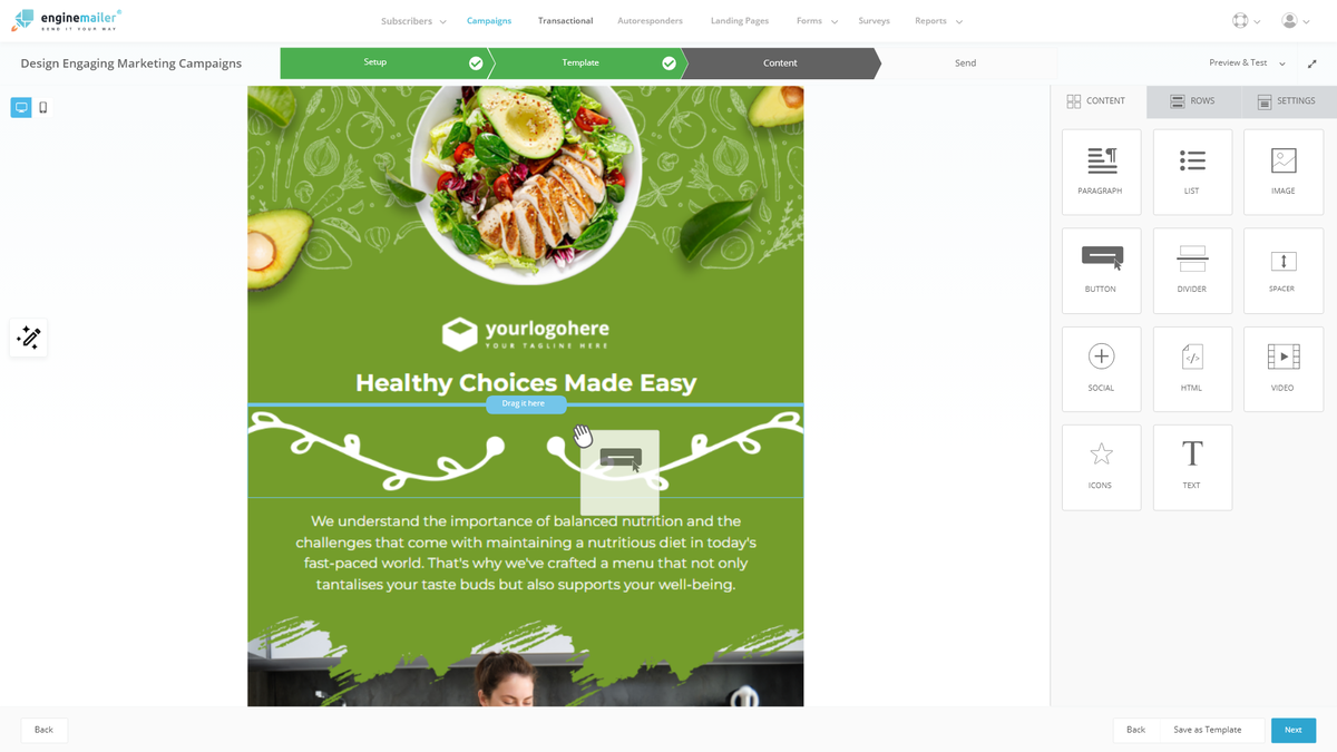 Embark on tailor-made marketing campaigns