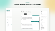 WebsyChat conversation where the AI answers first and the business owner takes over the live chat thumbnail