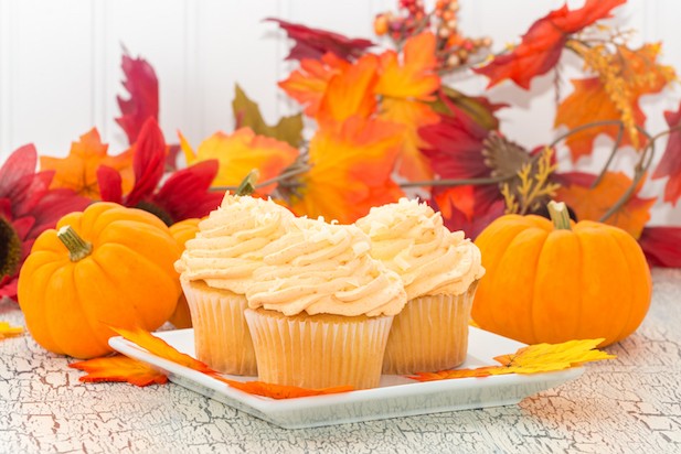 fall-pumpkin-spice-cupcakes