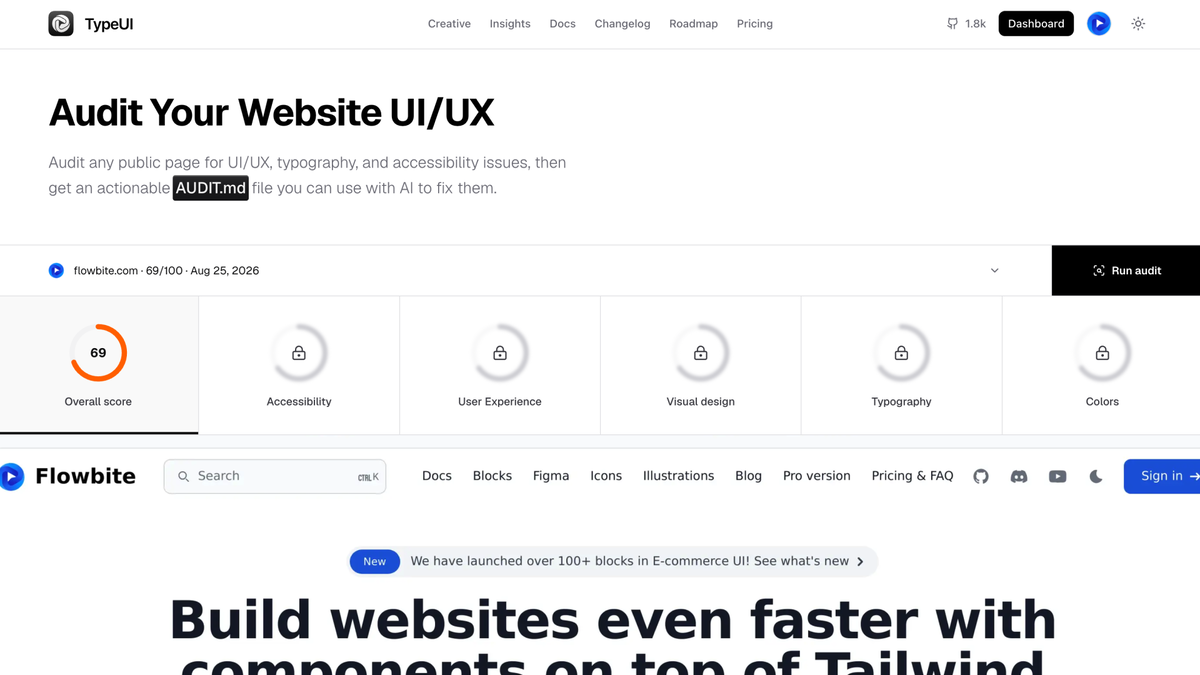 UI/UX audits