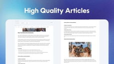 Skyrocket your organic traffic with professional AI articles at scale. thumbnail