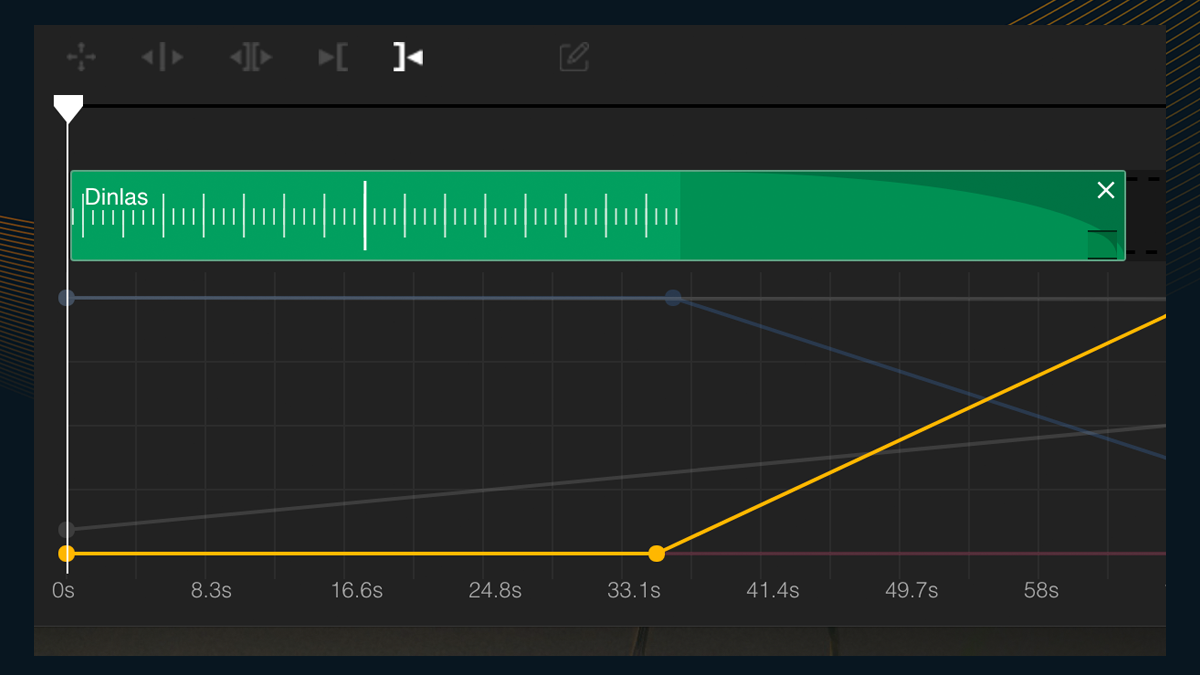 Keyframe editor