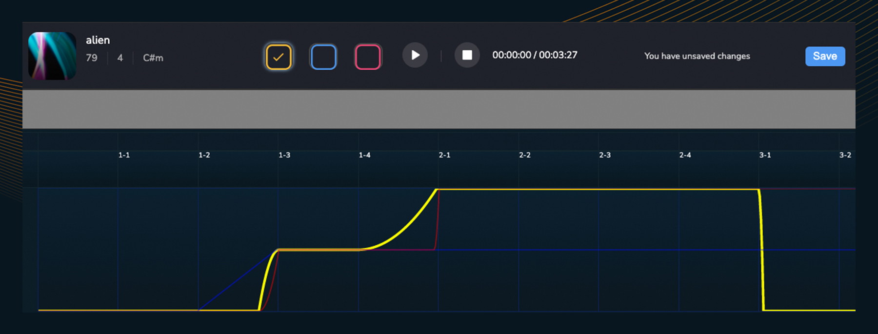 Timeline editor