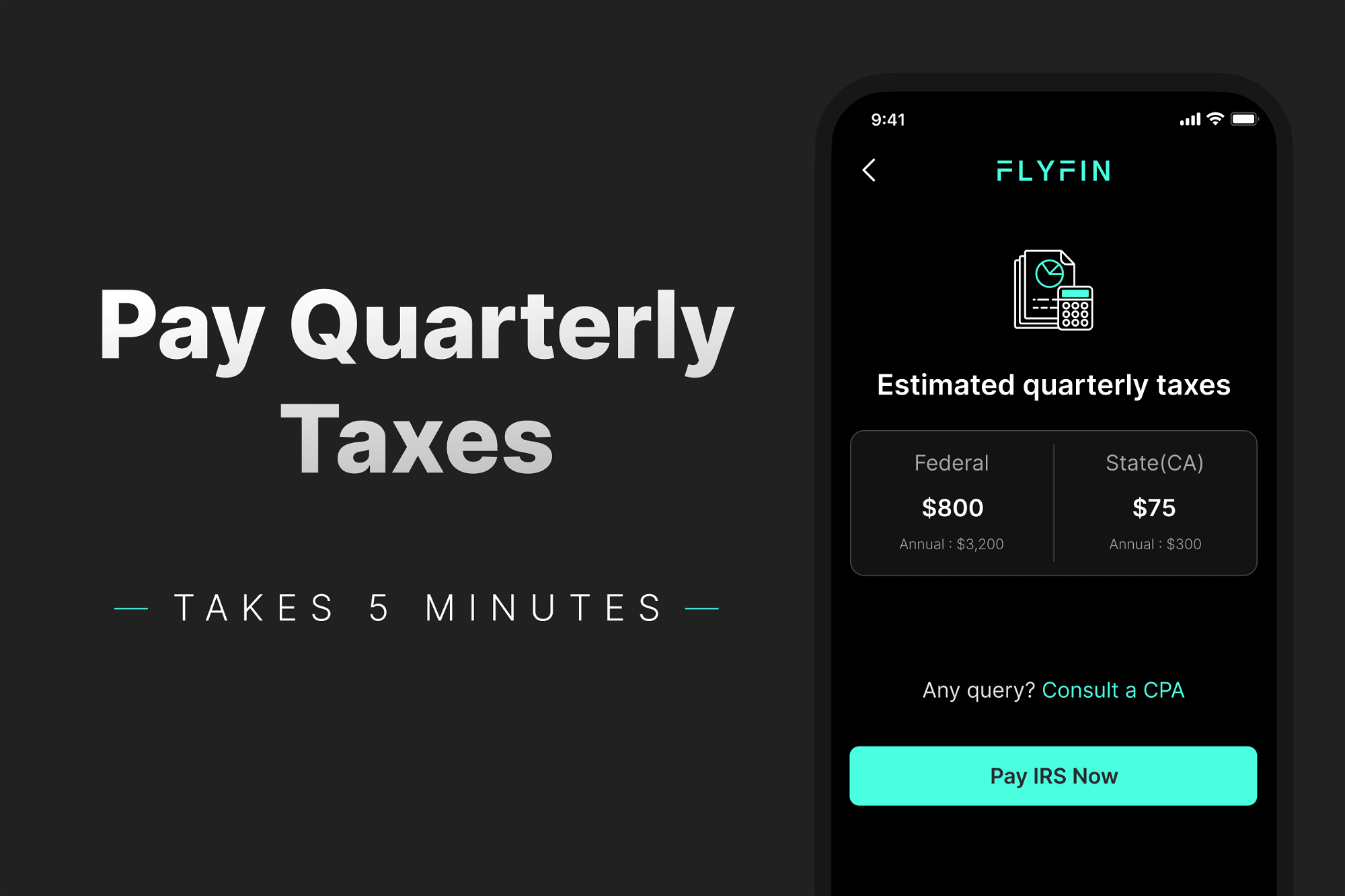 Pay quarterly taxes