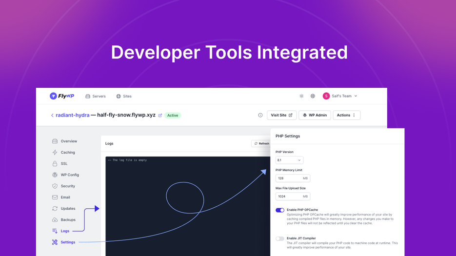 FlyWP - Manage WordPress sites on any cloud server | AppSumo