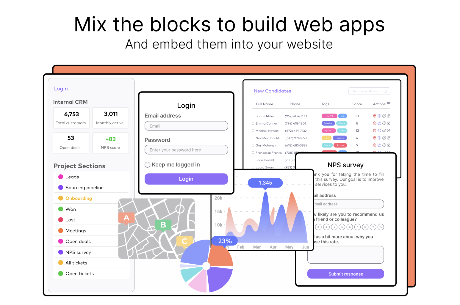 Build web apps