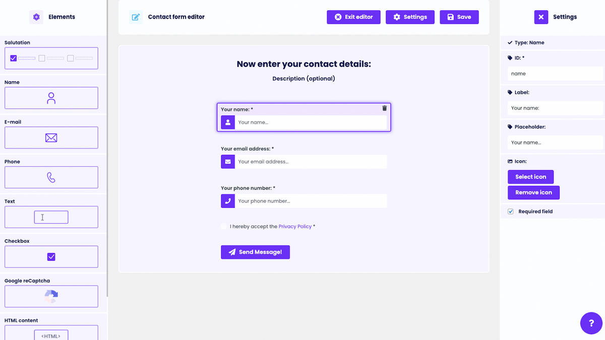 Build smarter forms in a snap
