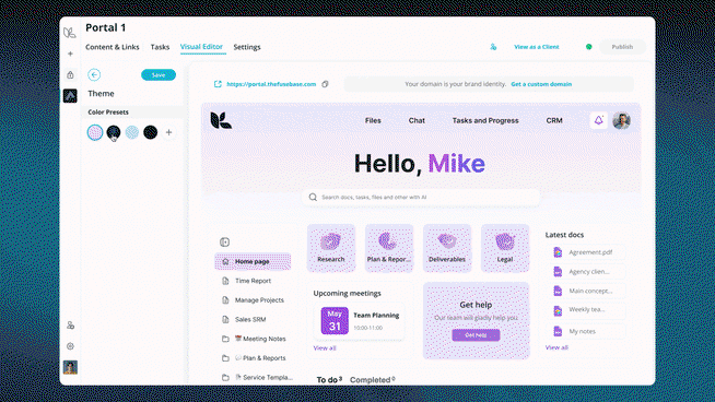 FUSEBASE - Collaborate easily with client portals | AppSumo