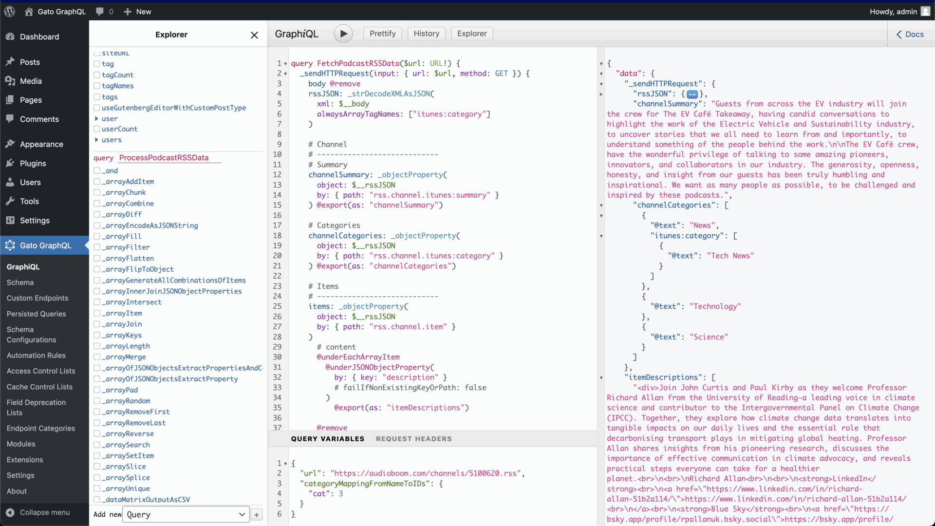 GraphQL query