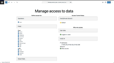 Data access thumbnail