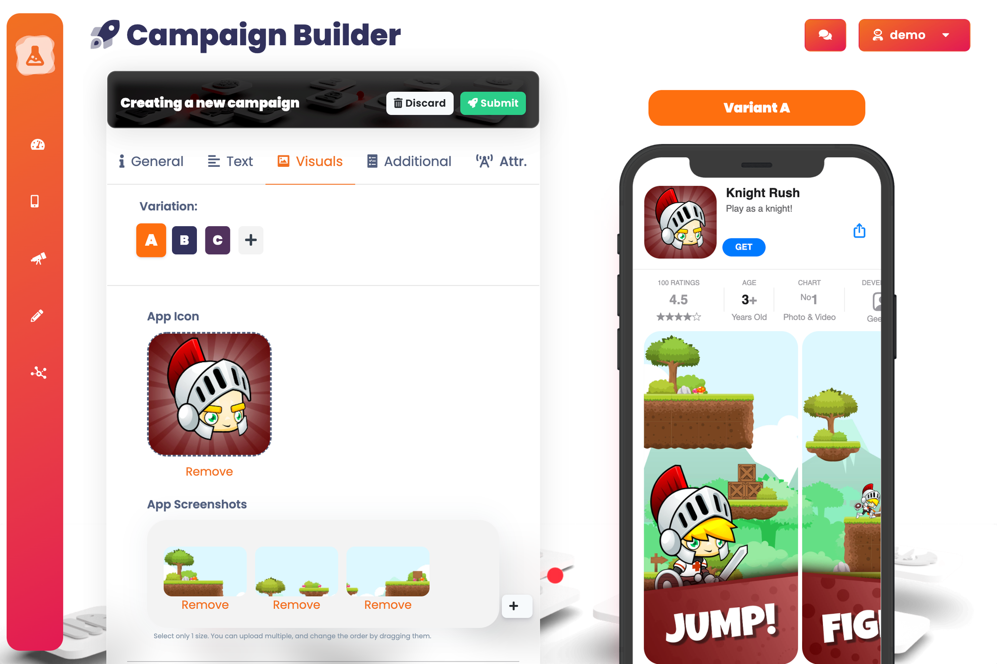 Campaign builder