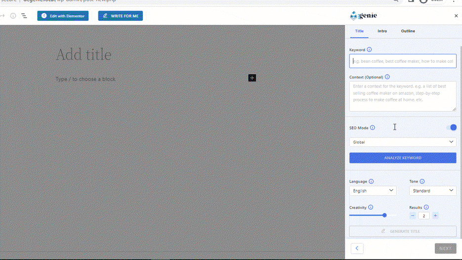 GetGenie - Optimize WordPress content in seconds | AppSumo