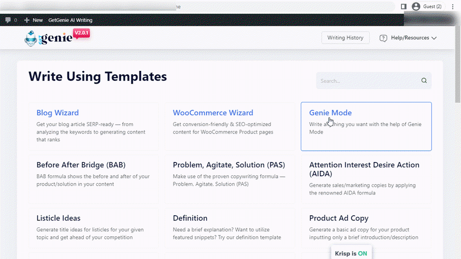 GetGenie - Optimize WordPress content in seconds | AppSumo