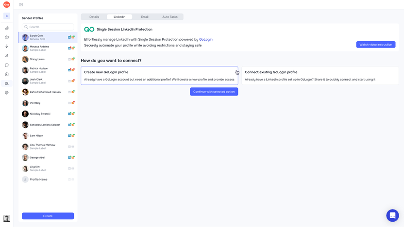 Getsales - Cloud-Based Linkedin & Email Automation: Boost Your Sales Fast