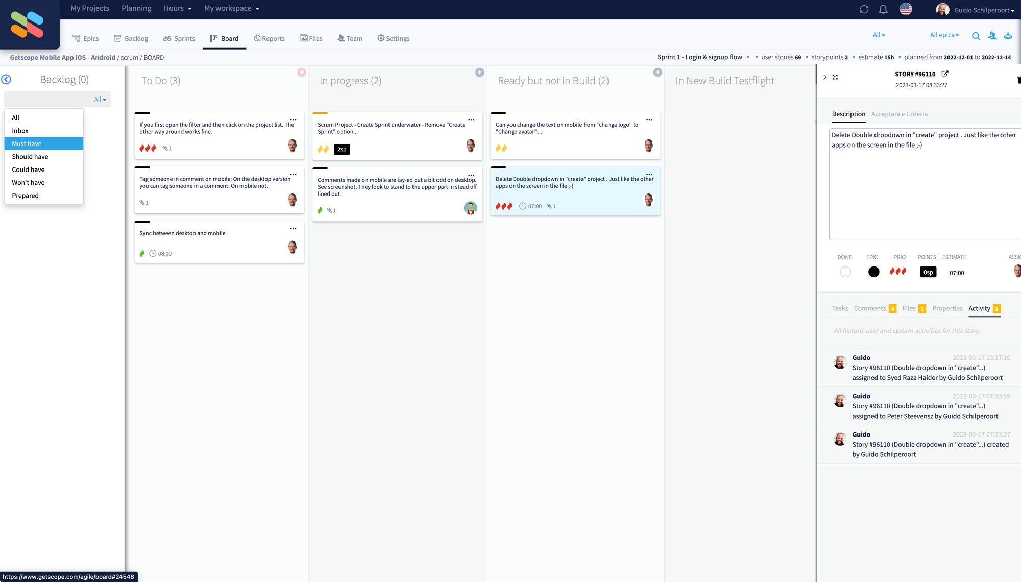 Agile framework