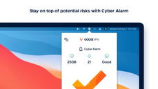 Get notifications about potential risks like malware thumbnail