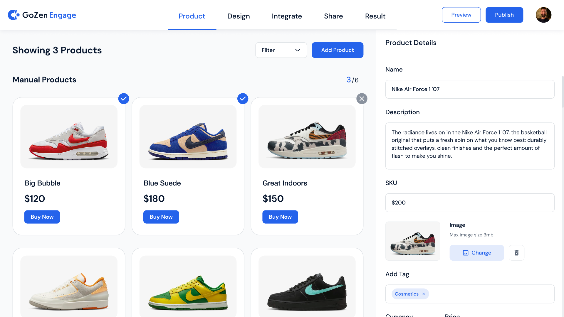 Ecommerce product recommendations