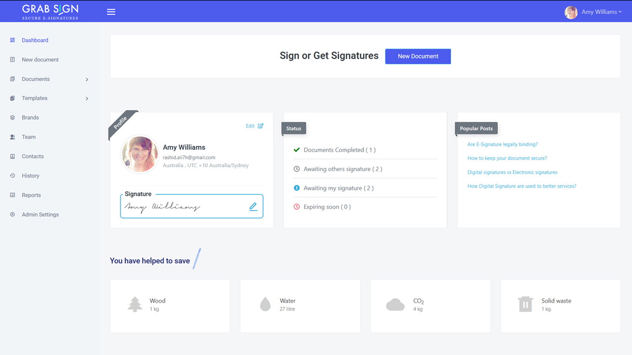 Grabsign
