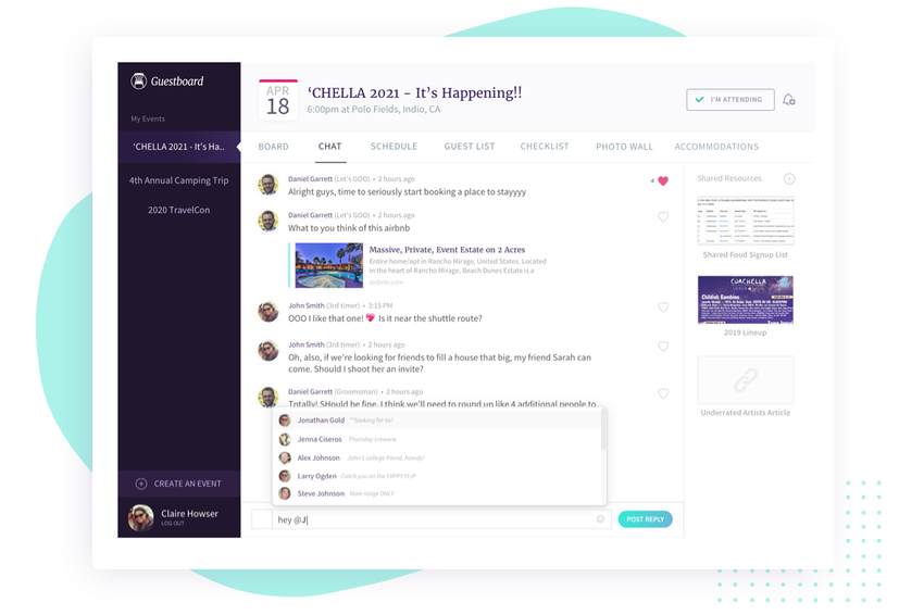 Guestboard Curate memorable events on the go AppSumo