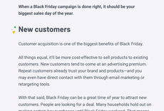 Customer acquisition page sample thumbnail