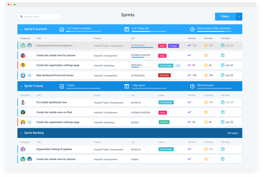 Hubstaff Tasks Streamline and track workflows AppSumo