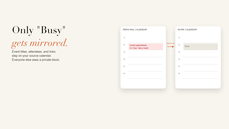Only "Busy" gets mirrored thumbnail