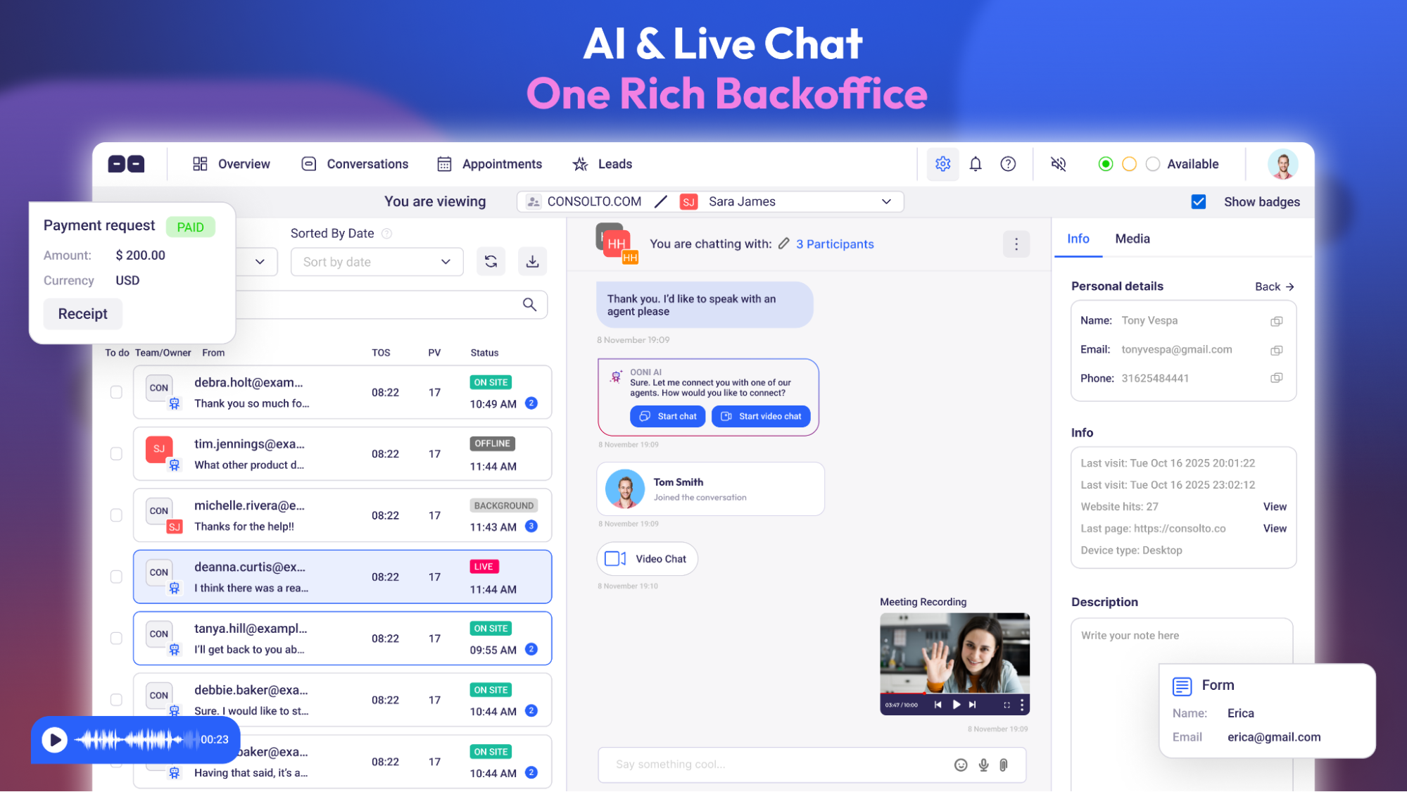 AI chatbot