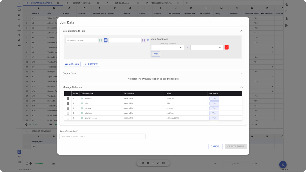 Turn query results into charts and dashboards