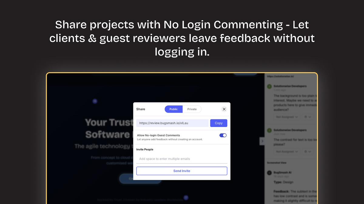 Simplify collaboration with comments