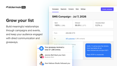 SMS campaign analytics dashboard thumbnail