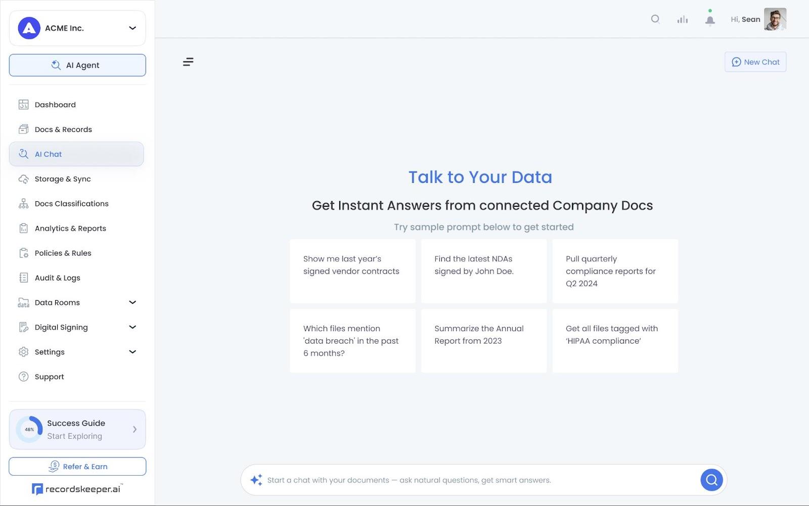 Data interface