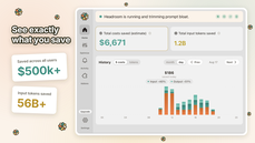 Savings dashboard thumbnail