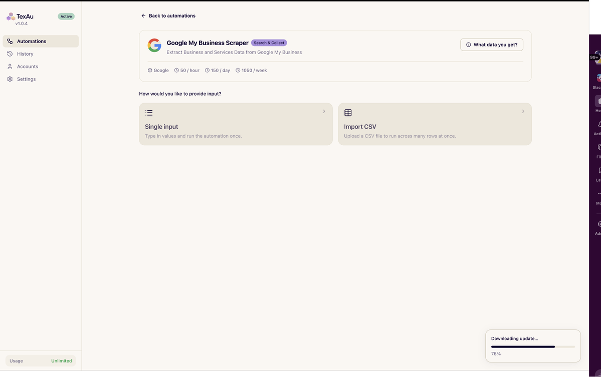 Pull leads from LinkedIn and Google Maps