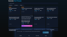 Viral thread generation thumbnail