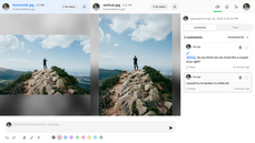 Compare mode thumbnail