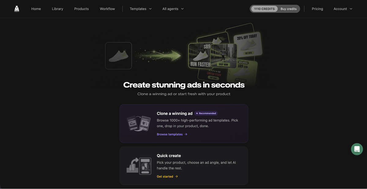 Ad creation
